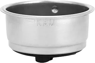 Cesta de Filtro de Café, Haofy Tazas de Filtro de Café Desmontables, Accesorio de Filtro de Máquina de Café de Acero Inoxidable Reutilizable para Oficina en Casa