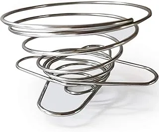 Filtro de Goteo de Café Reutilizable Plegable - Soporte y Colador Con Taza de Resorte de Acero Inoxidable Para Viajes, Acampar, Oficina y Familia