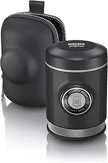 WACACO Picopresso Cafetera Espresso Portátil con Estuche Protector, Máquina de Café de Nivel Pro, Molienda Ultrafina Compatible, Cafetera de Viaje, Operada Manualmente