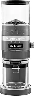 Kitchen Aid ARTISAN 5KCG8433 - Molinillo de café (medallón plateado, de French Press a Espresso 5KCG8433EMS)
