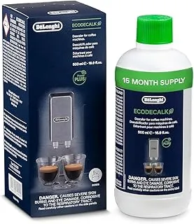 Delongui 5513296041 Descalcificador Cafetera DeLonghi EcoDecalk Líquido Descalcificador Botella (500 ml)