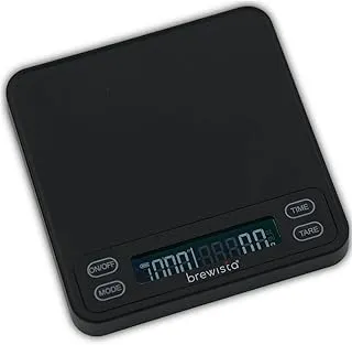 Brewista Smart Coffee Scale III con temporizador, báscula de alta precisión de 2 kg/0,1 g para café espresso y café vertido, mini báscula digital portátil de cocina con sincronización automática