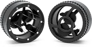 ARO Orbit PRO™ - Herramienta de distribución de espresso espirográfico de aluminio | WDT adaptado para baristas domésticos y cafeterías profesionales (negro, 58 mm)