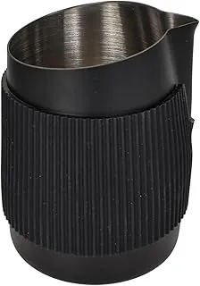 Jarra De Leche De Acero Inoxidable 420ml – Compacta Sin Mango – Barista – Para Capuchino Y Latte Art – Boquilla Afilada