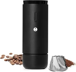 TIMEMORE Molinillo de café eléctrico portátil con mecanismo octogonal patentado S2C-042-EI, 30 niveles de molienda para café espresso, jarra de prensa/Moka Pot, compacto para el hogar