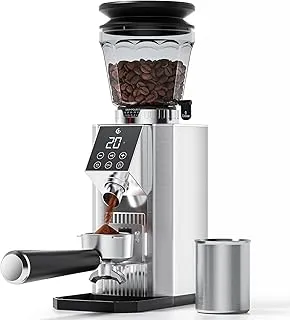 AMZCHEF Molinillo Café Eléctrico Espresso — 45 Ajustes y Anti-Estática