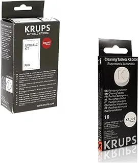 Pack Descalcificador + Limpiador Compatible con Cafeteras Krups | Kit Antical Original & Compatible | Limpieza Profesional de Cafeteras Automáticas y Espresso